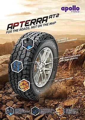 235/70R16 105H Apollo Apterra AT2 Tubeless Tyre 235/70R16 105H Apollo Apterra AT2 Tubeless Tyre