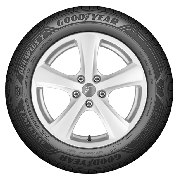 155/80R13 79T Goodyear Assurance DuraPlus 2 Tubeless Tyre 155/80R13 79T Goodyear Assurance DuraPlus 2 Tubeless Tyre