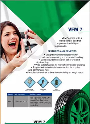 175/65R14 82T Goodyear Kelly VFM 7 Tubeless Tyre 175/65R14 82T Goodyear Kelly VFM 7 Tubeless Tyre