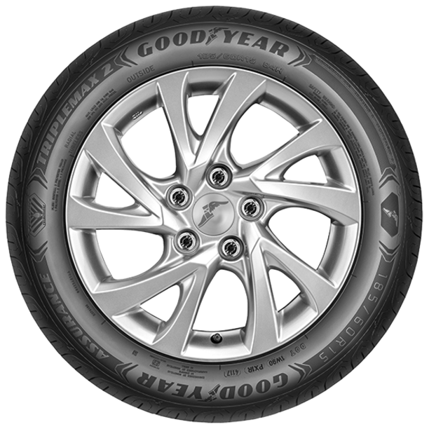 175/65R14 82H Goodyear Assurance TripleMax 2 Tubeless Tyre